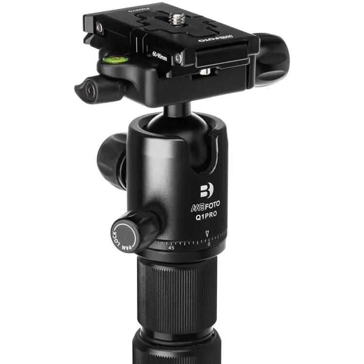 Benro MeFoto Roadtrip Pro 6-in-1 Tripod, Carbon Fibre, Twist Lock - Black