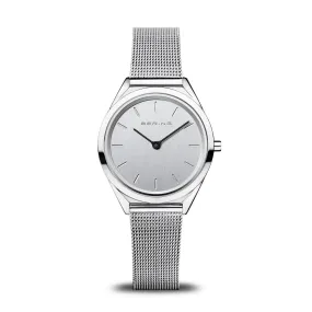 Bering Ultra Slim Polished Silver Watch