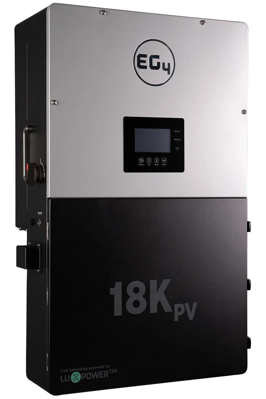 BigBattery | ETHOS Battery EG4-18Kpv Bundle - Outdoor Energy System | 24kW Output Total w/ 20.4kWh to 61.4kWh [BNDL-B0005]