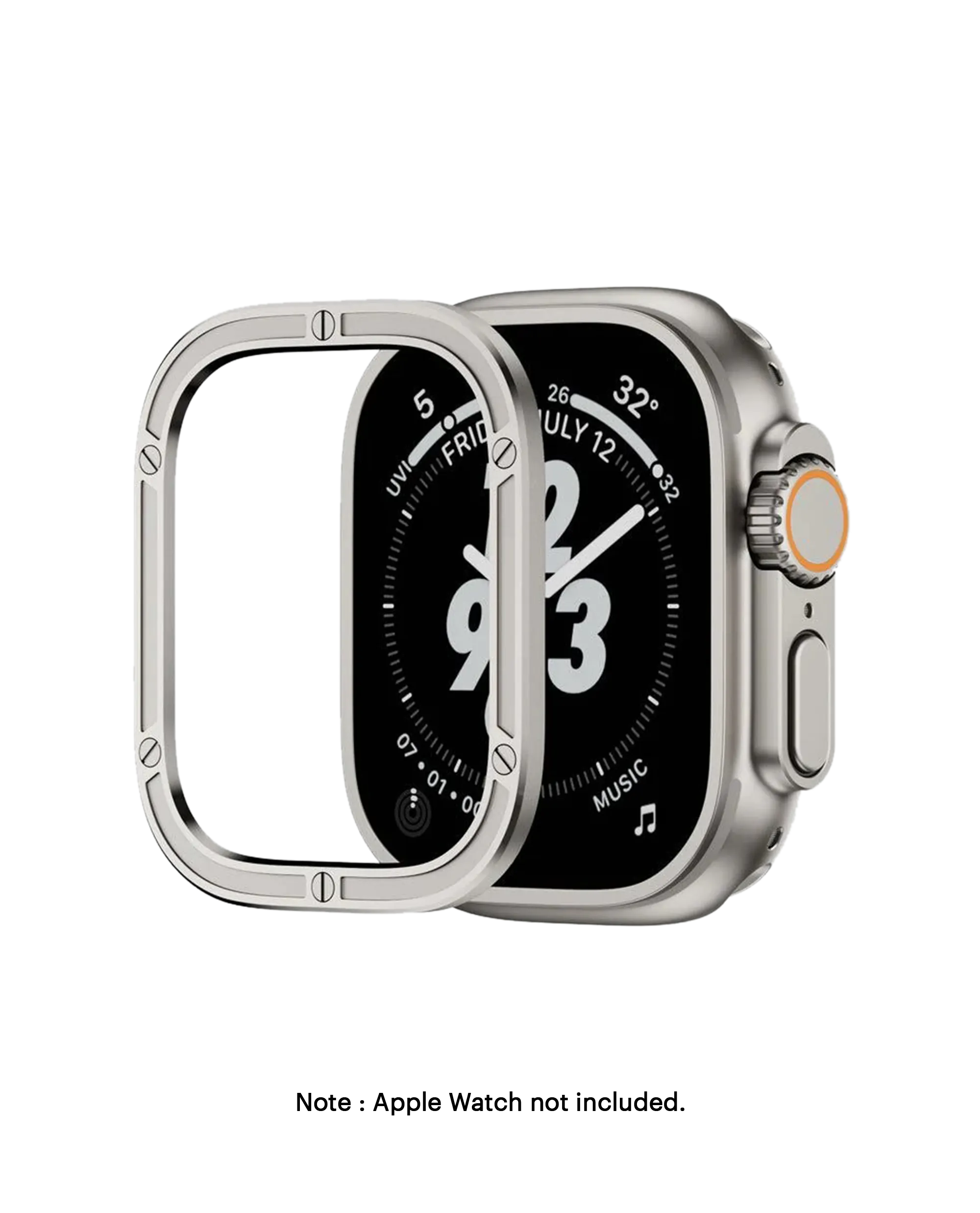 Black Bound Screen Protector for Apple Watch Ultra