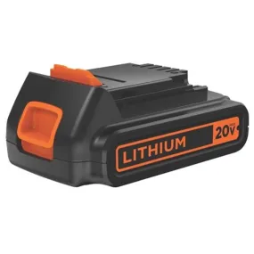 Black Decker LBXR20 Rechargeable Battery Pack, 20 V Battery, 1.5 Ah