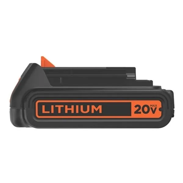 Black Decker LBXR20 Rechargeable Battery Pack, 20 V Battery, 1.5 Ah