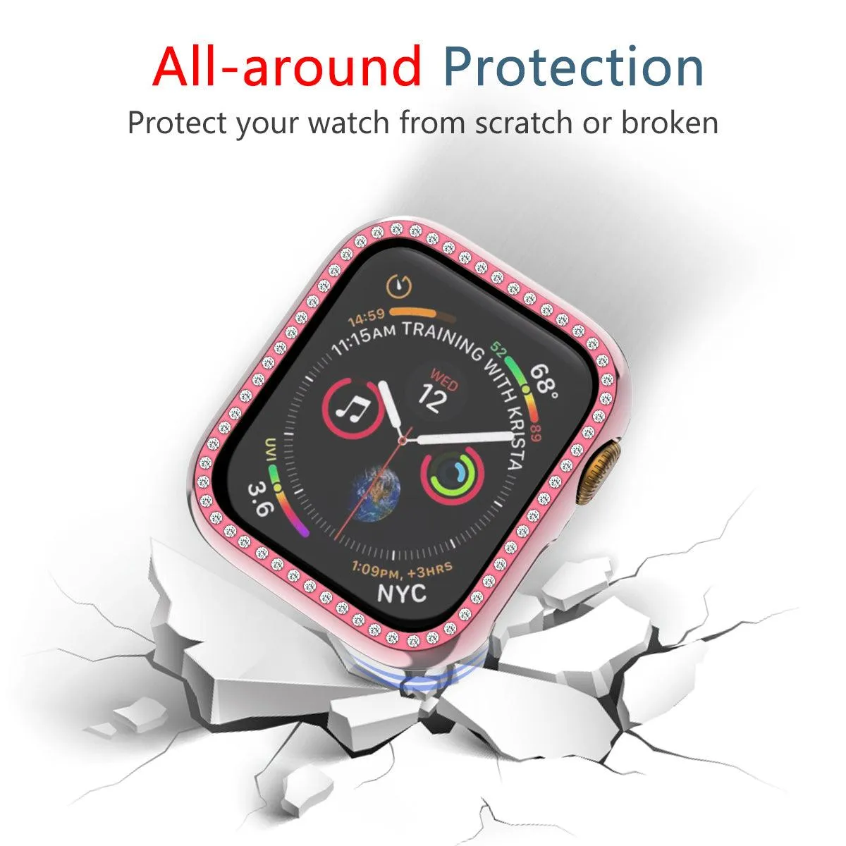 Bling Case For Apple Watch Multiple Colors Available