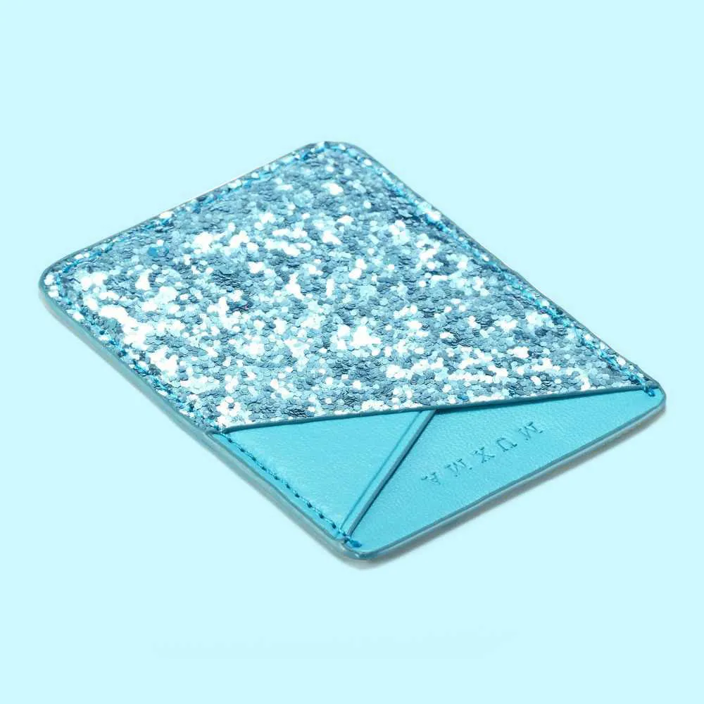 Blue Bling Card Holder