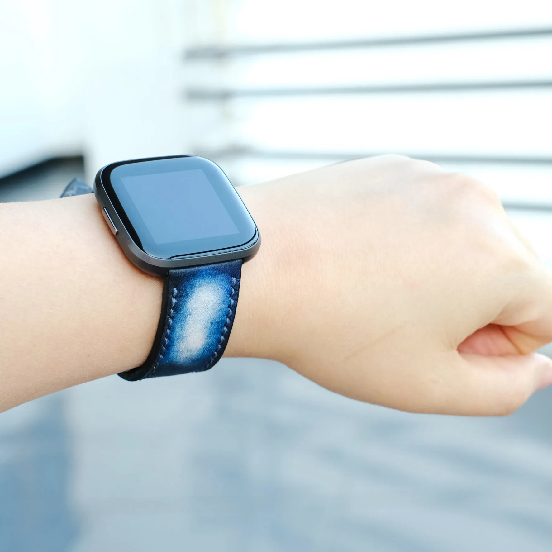 Blue Jeans Strap For Fitbit Watch