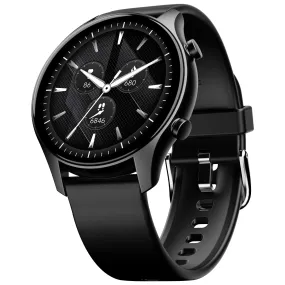 boAt Lunar Connect Plus Smart Watch with 1.43" AMOLED Display, 2.5D Display, Advanced Bluetooth Calling 100 , Always on Display, 100  Watch Faces,Voice Assistant,IP68, HR & SpO2(Active Black)