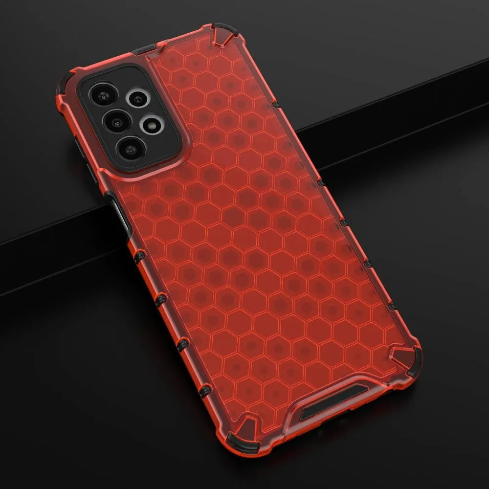 Bofink Honeycomb Samsung Galaxy A23 case - Red