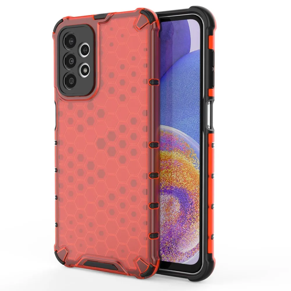 Bofink Honeycomb Samsung Galaxy A23 case - Red