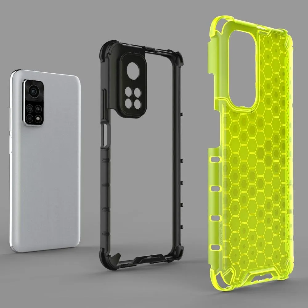 Bofink Honeycomb Xiaomi 11T / 11T Pro case - Grey