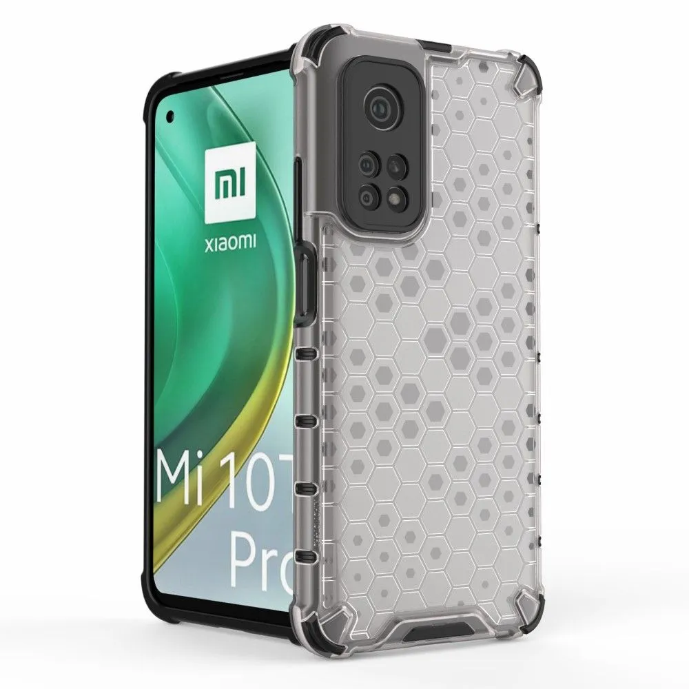 Bofink Honeycomb Xiaomi 11T / 11T Pro case - Grey