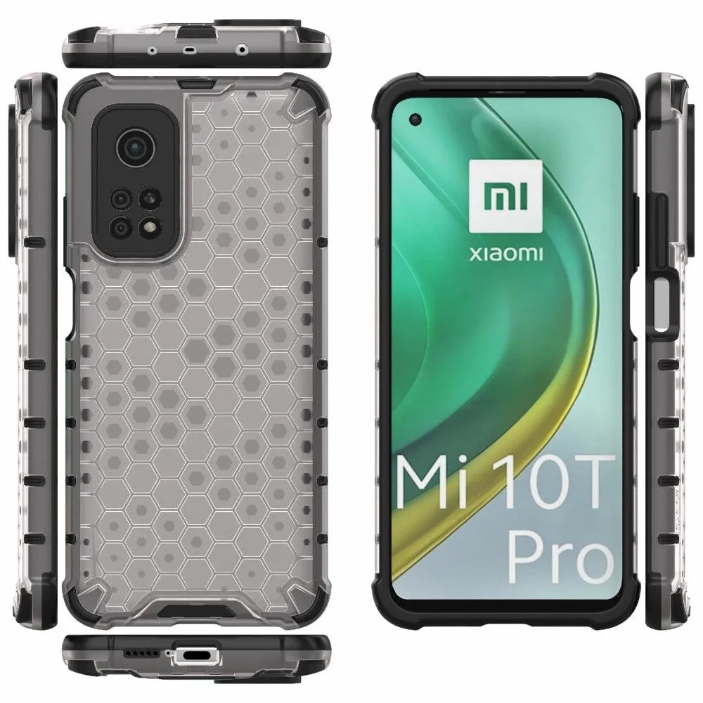 Bofink Honeycomb Xiaomi 11T / 11T Pro case - Grey