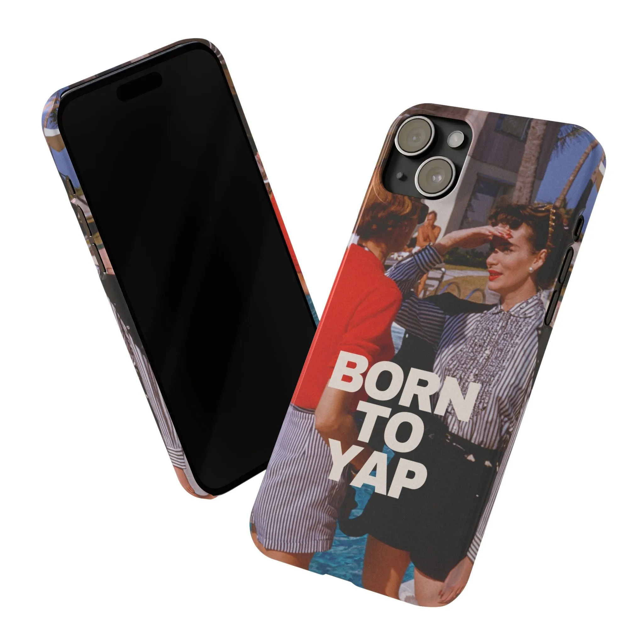 Born to Yap iPhone Case