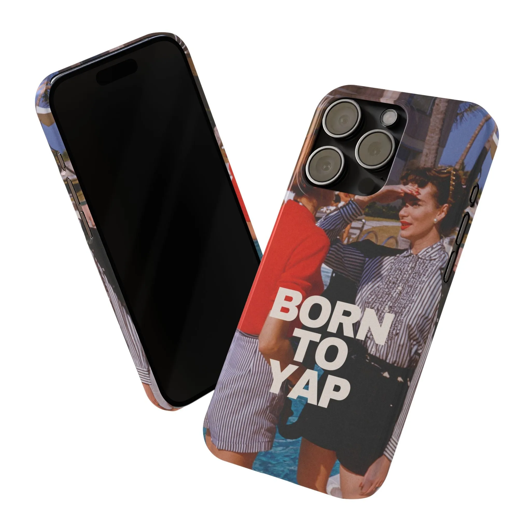 Born to Yap iPhone Case