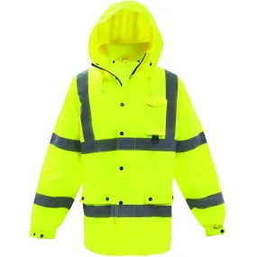 Boss 3NR6000M ANSI Type R Class 3 Heavy Duty Waterproof Breathable Jacket