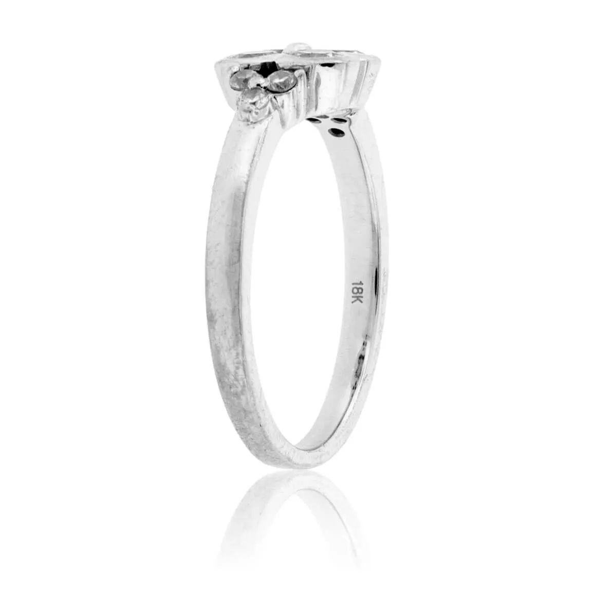 Bubble Bezel Diamond Ring