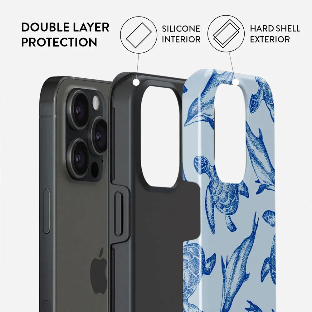 Burga iPhone 15 Pro Tough Fashion Case - Aquatic Dance