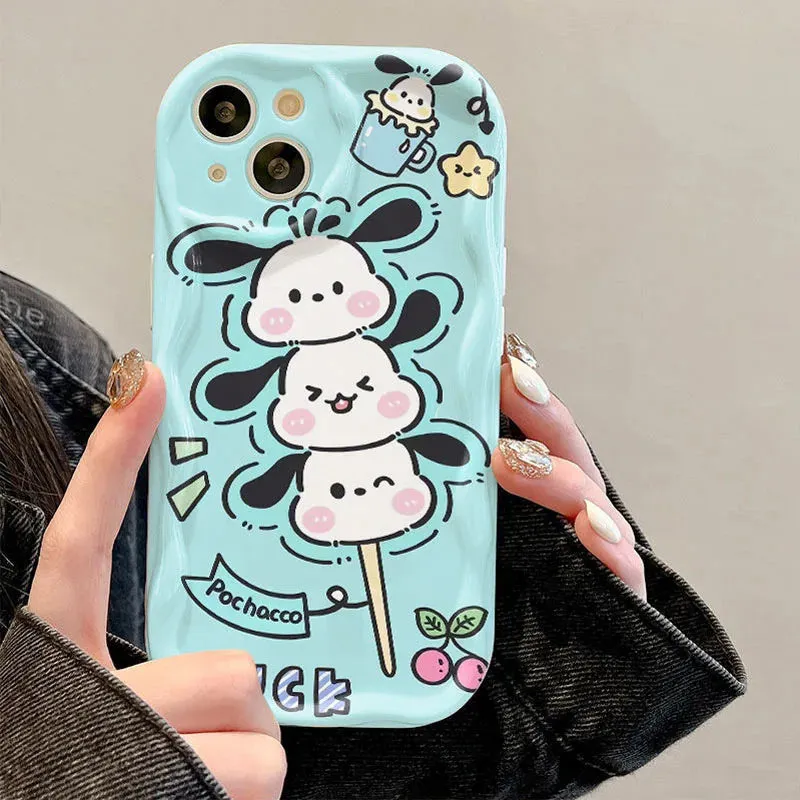 Cartoon Wavy Candy Samsung Case