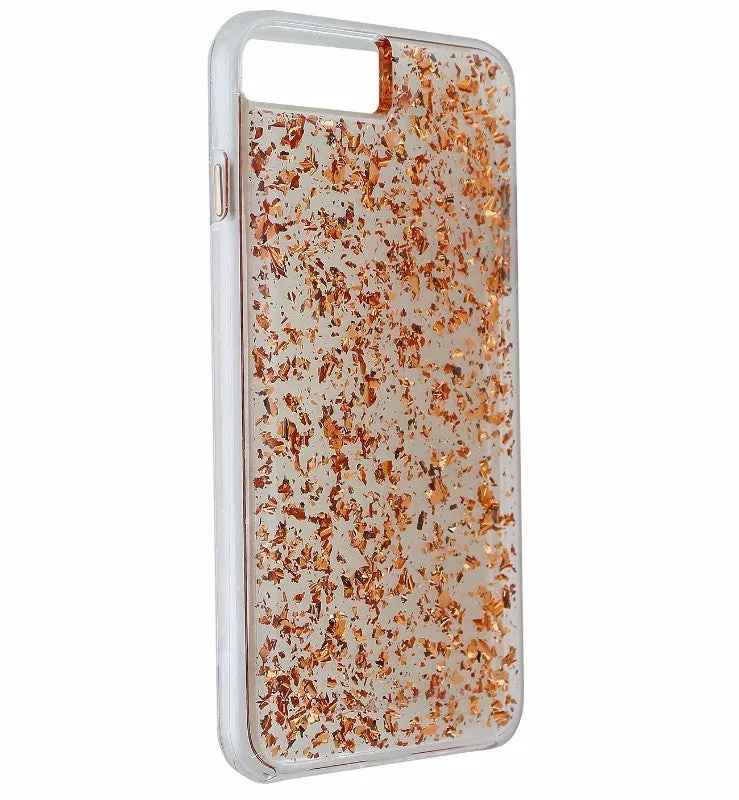 Case-Mate Karat Case Cover for iPhone 7 / 6s / 6 Plus - Clear / Rose Gold