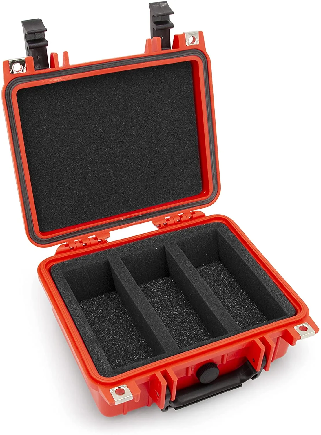 CASEMATIX Graded Coin Case Compatible with 40  PCGS or NGC Coin Slabs, Waterproof Coin Storage Box with Customizable Foam Will Fit Most Coin Holders