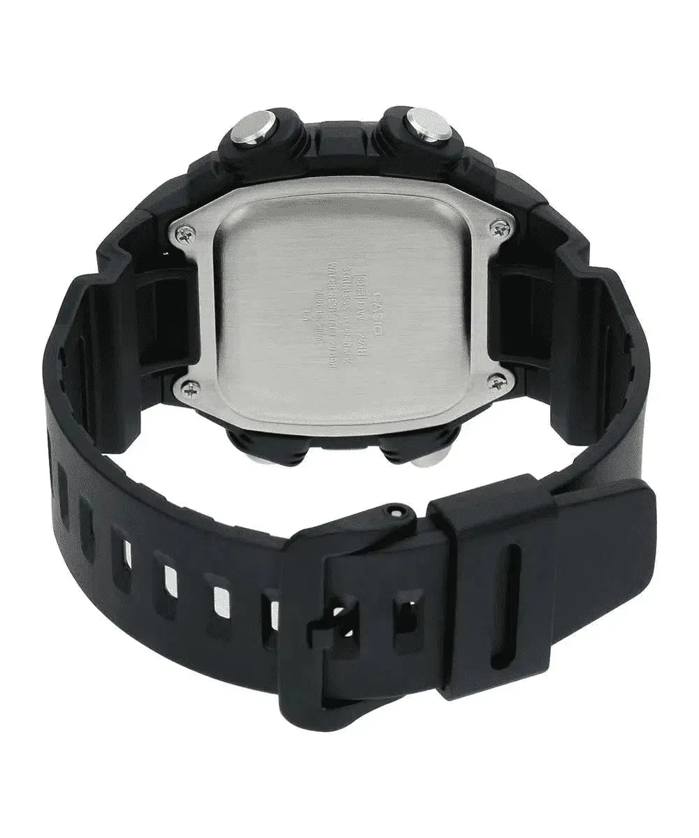 Casio DW-291H-9A Black Resin Watch for Men