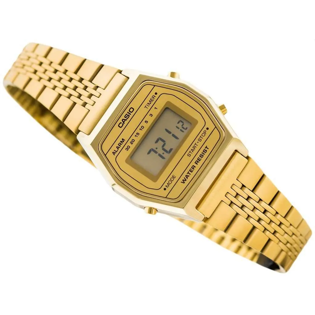 Casio LA690WGA-9DF Gold Watch for Women