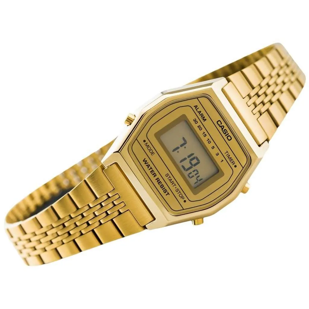 Casio LA690WGA-9DF Gold Watch for Women