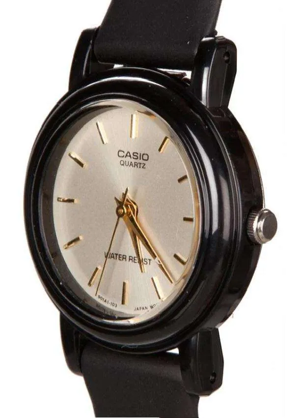 Casio LQ-139EMV-9ALDF Black Resin Watch for Women