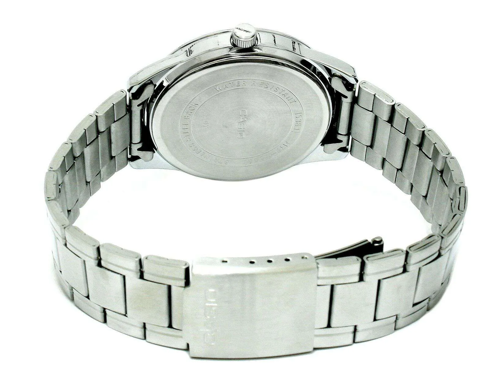 Casio MTP-V005D-3BUDF Silver Stainless Watch for Men