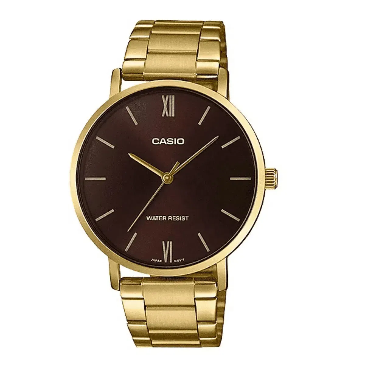 Casio MTP-VT01G-5B Gold Stainless Watch for Men