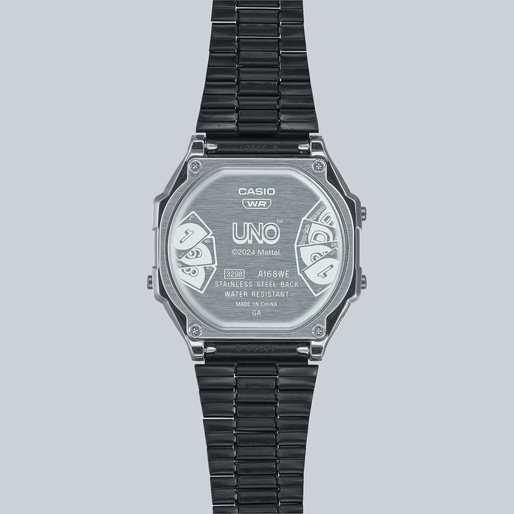 Casio  UNO™  Collaboration Watch A168WEUC-1A