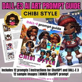 ChatGPT   DALL-E Prompt Guide - CHIBI STYLE