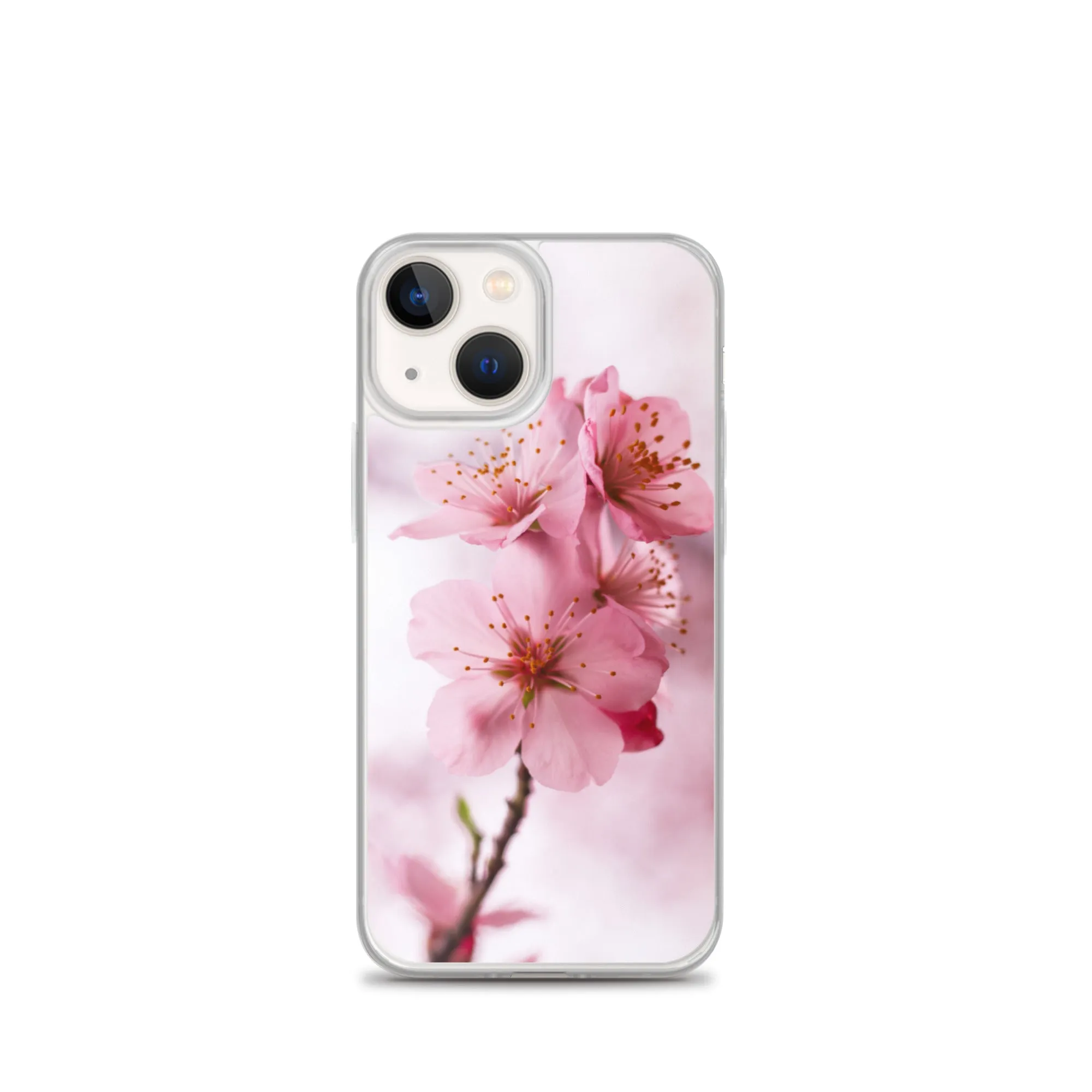 Cherry Blossom Phone Case, Pink Floral iPhone 13 Pro Max Cute Aesthetic 12 11 Mini SE 2020 XS Max XR X 8 7 Plus