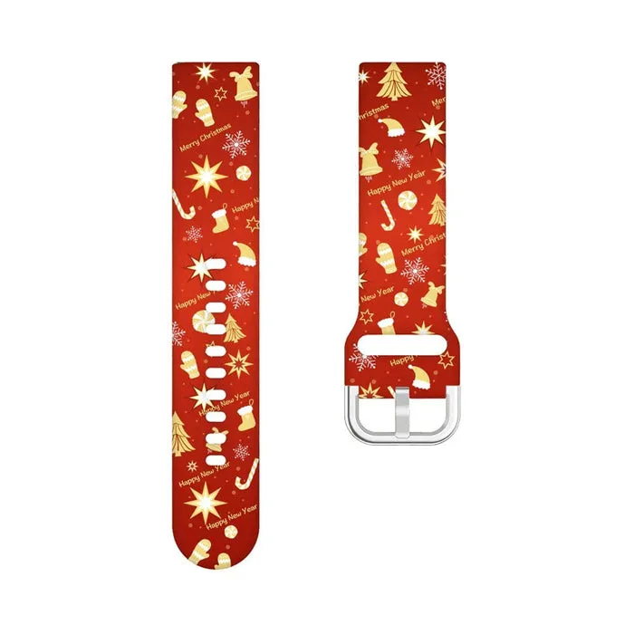 Christmas Watch Straps compatible with the Citizen 22mm Range