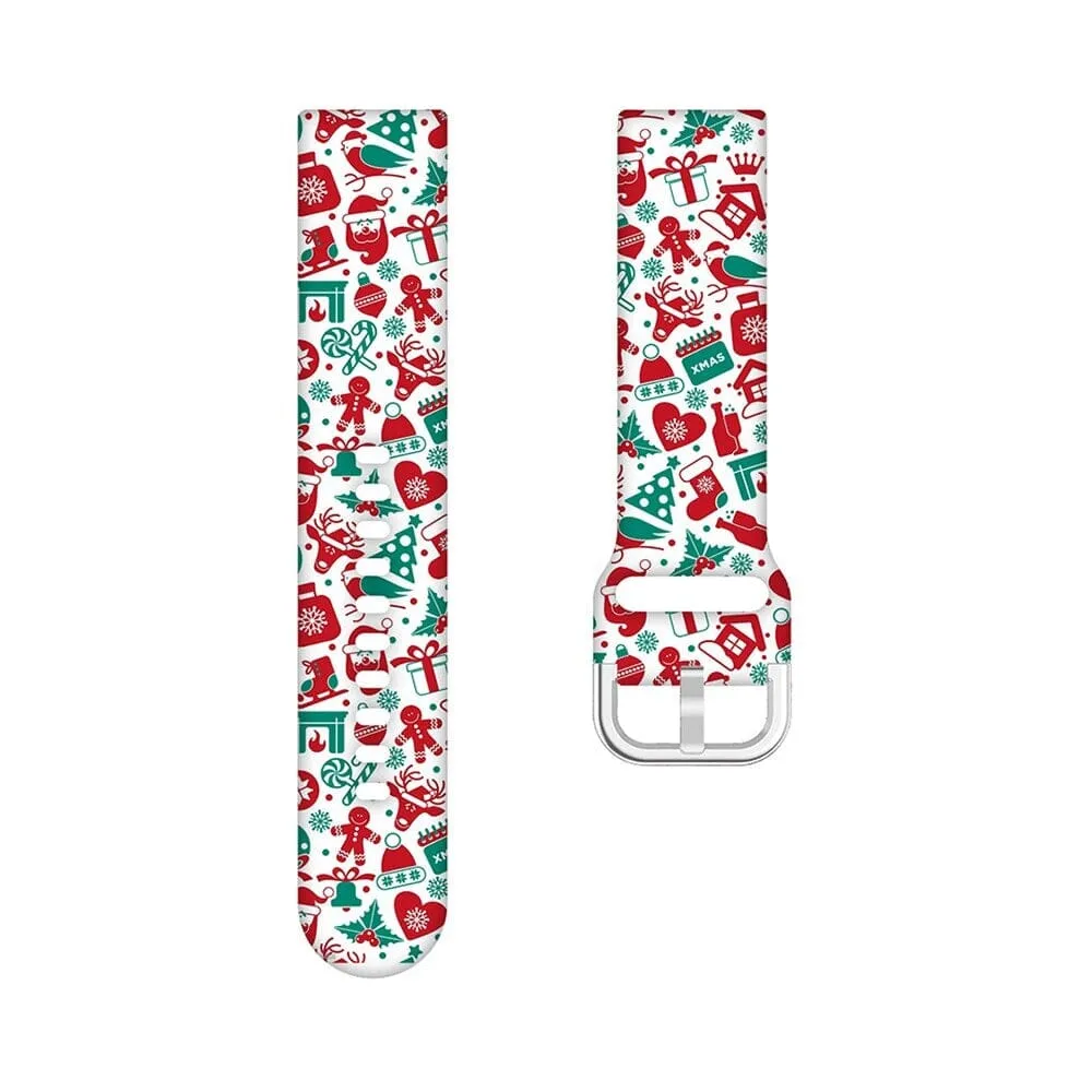 Christmas Watch Straps compatible with the Coros 22mm Range