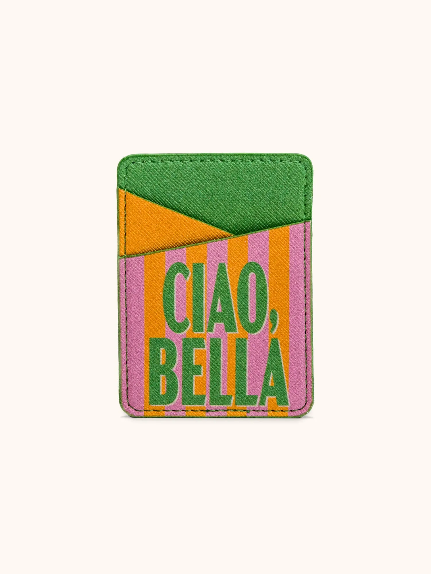 Ciao, Bella Stick-On Cell Phone Wallet