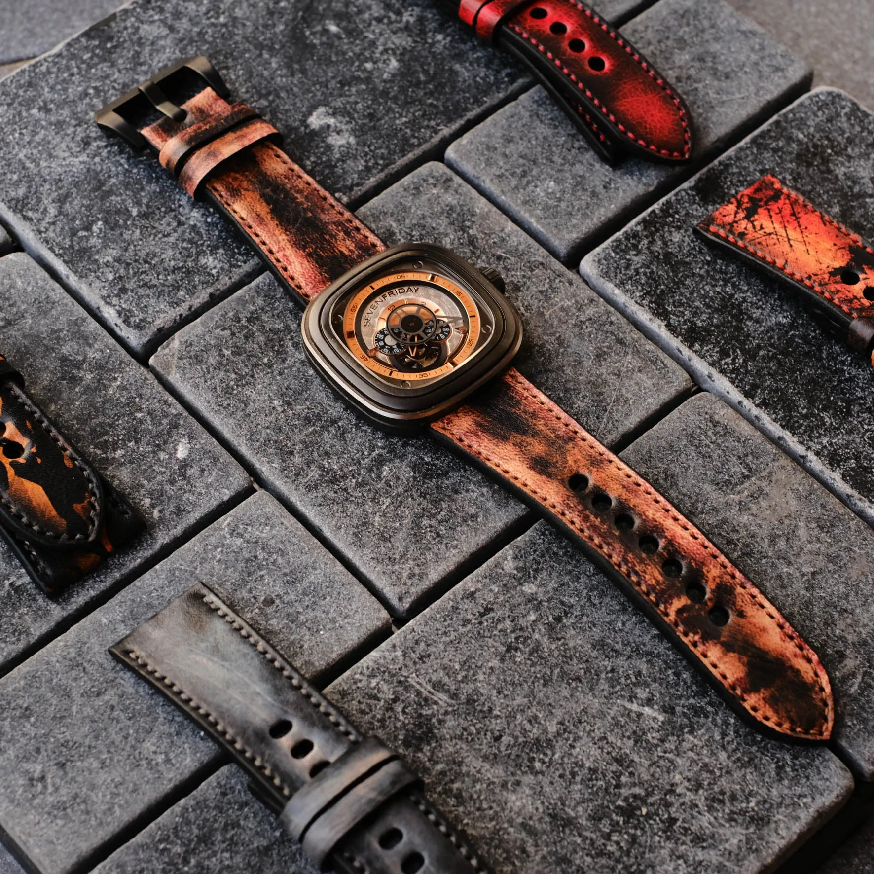 Comfort Leather Straps For SevenFriday