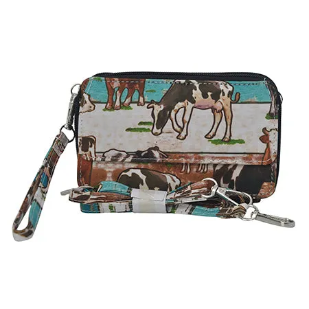 Country Side Moo NGIL Canvas All in One Wallet