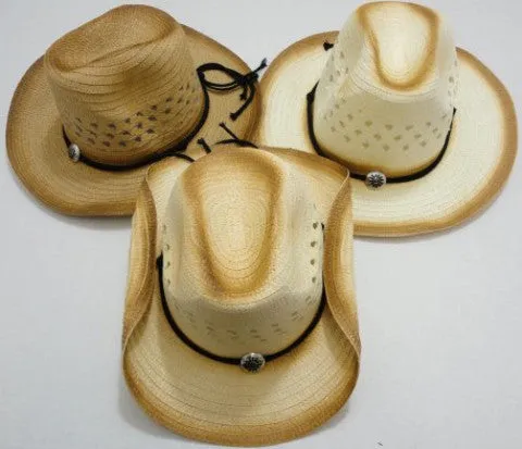 cowboy hat with medallion Case of 24