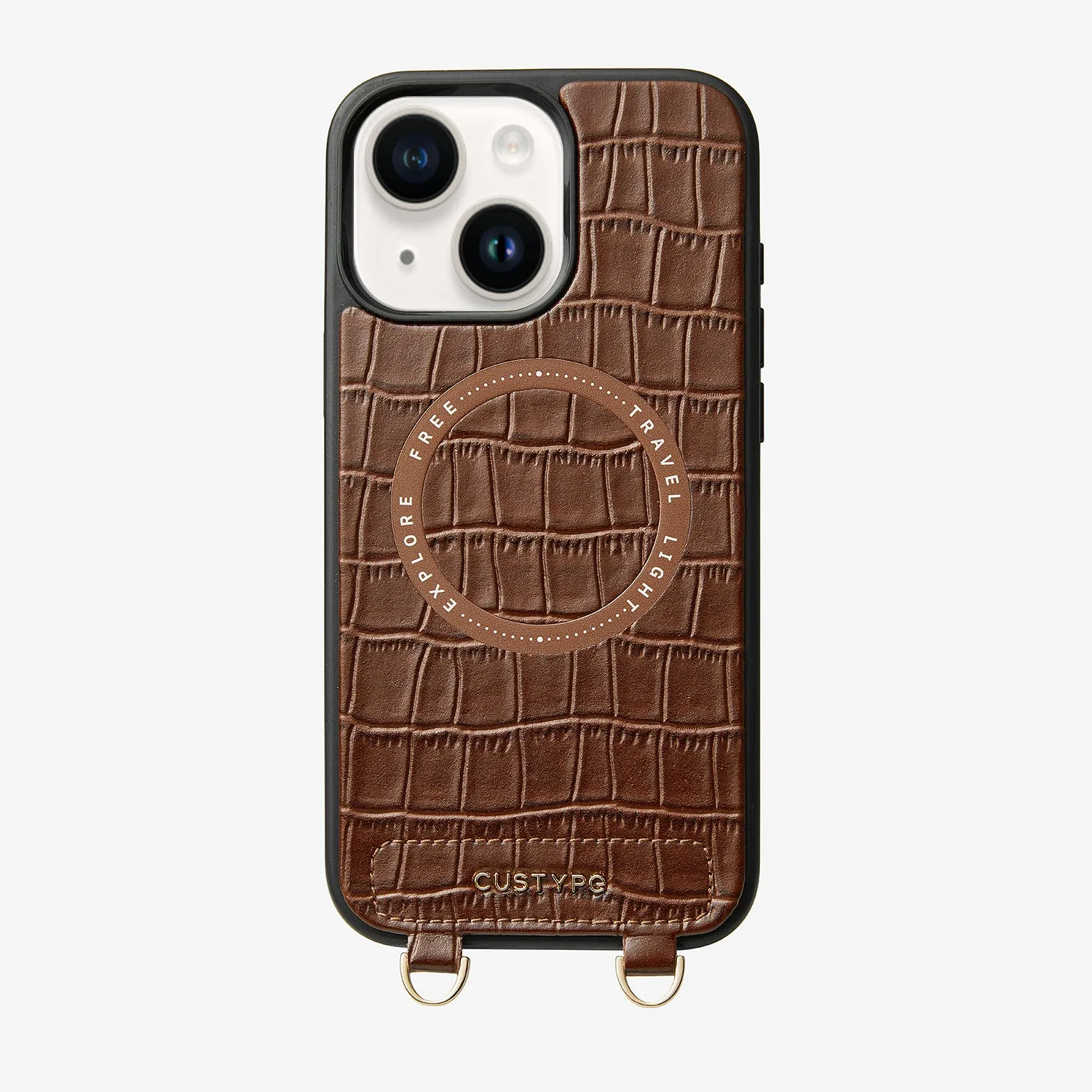 Crocodile Design Set- Wireless Charging Phone Case