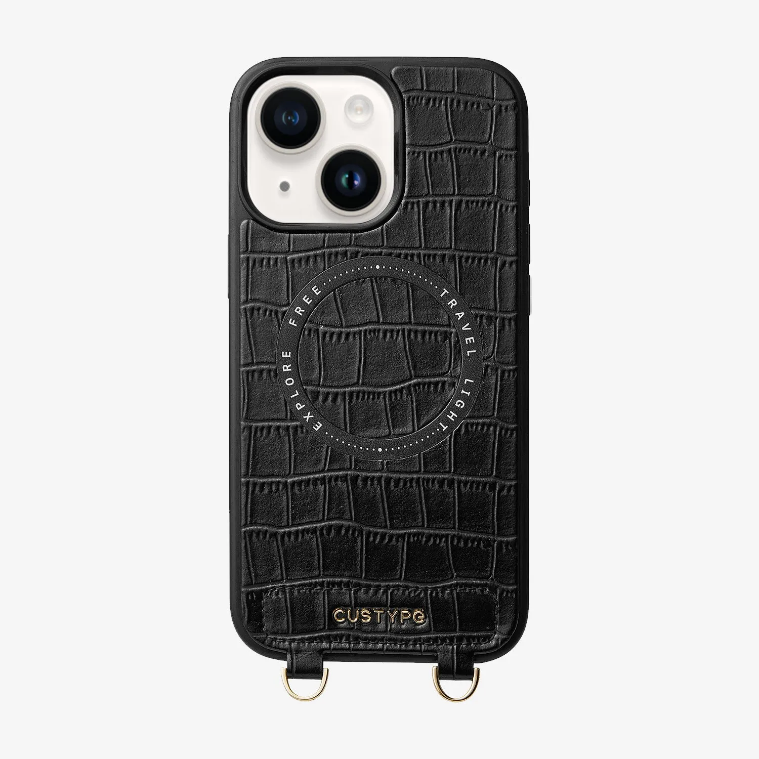 Crocodile Design Set- Wireless Charging Phone Case