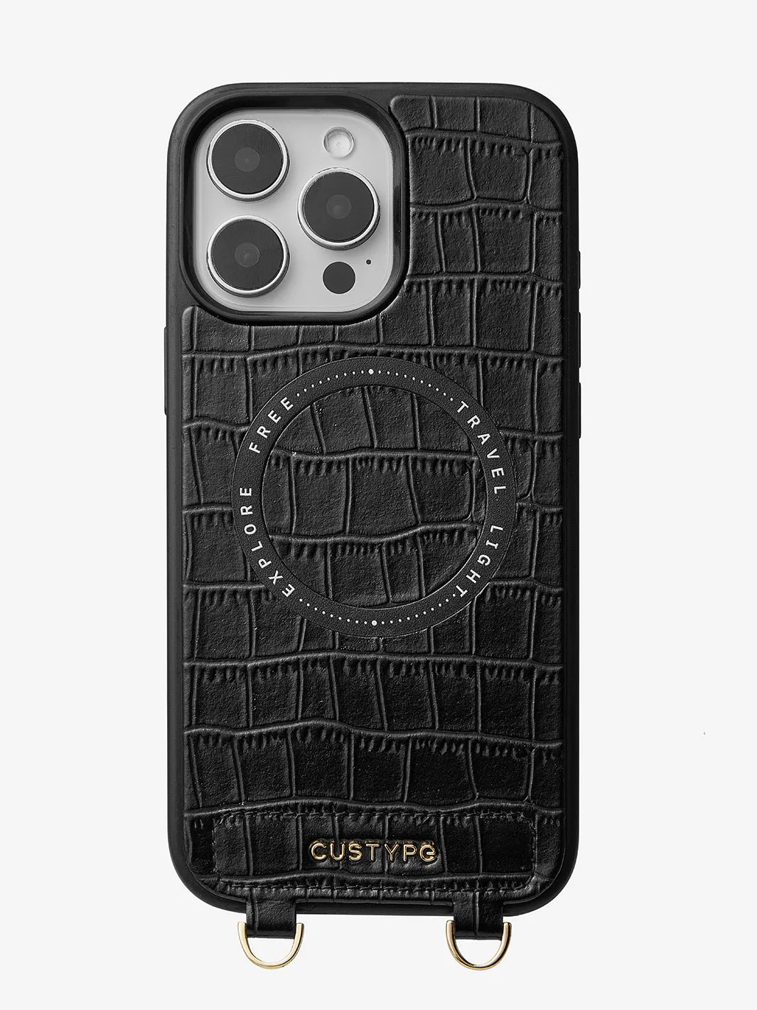 Crocodile Design Set- Wireless Charging Phone Case