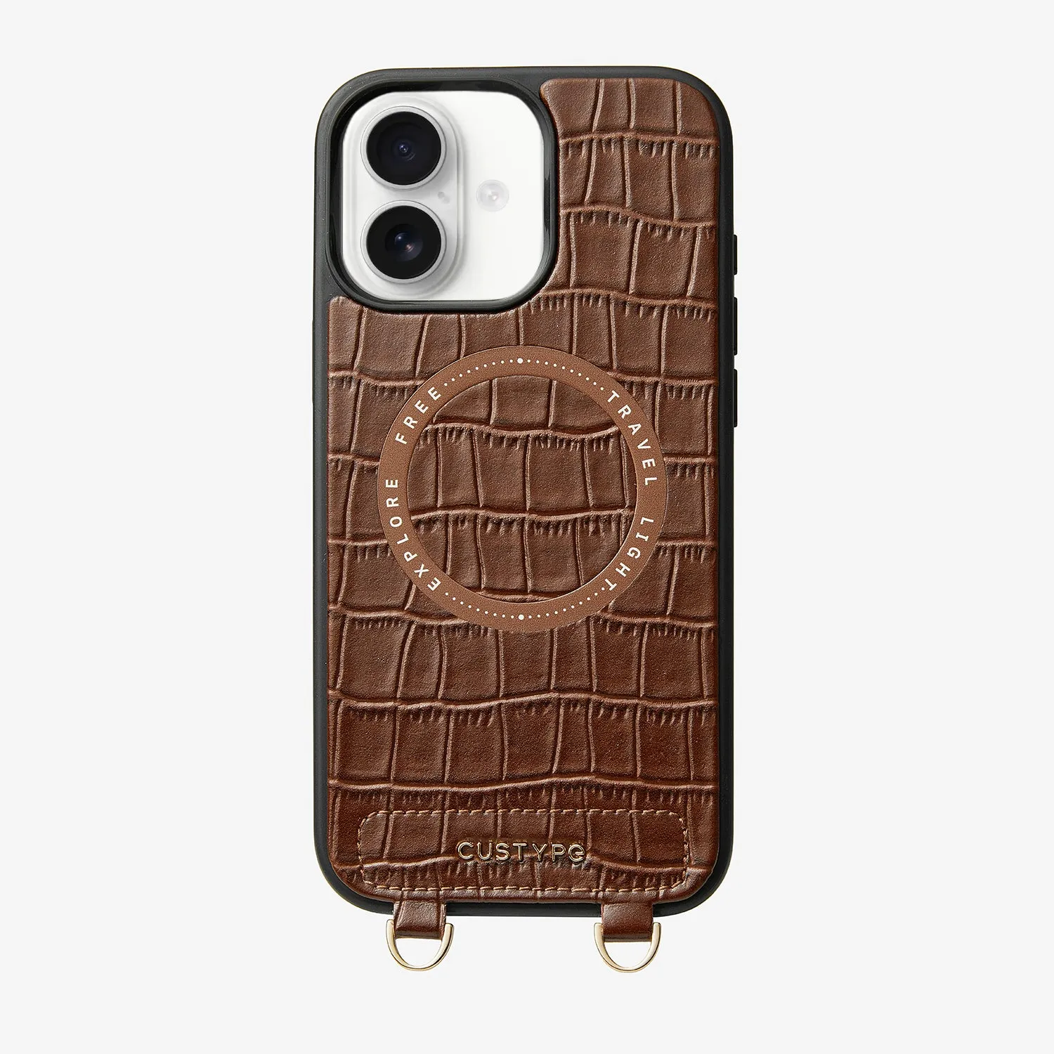 Crocodile Design Set- Wireless Charging Phone Case