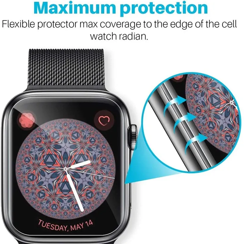 Crystal Clear Smart Watch Screen Protector Film