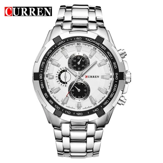 CURREN Branded waterproof men's watch