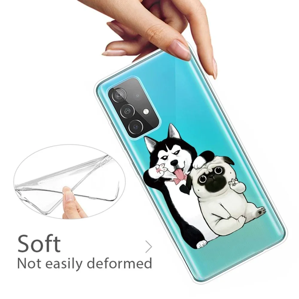 Deco Samsung Galaxy A73 case - Two Dogs