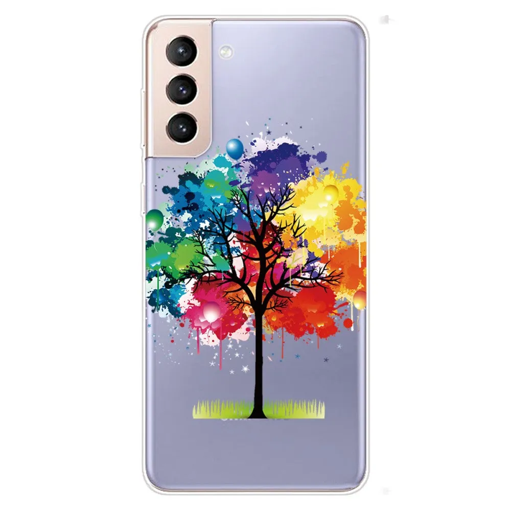 Deco Samsung Galaxy S22 case - Colorful Tree