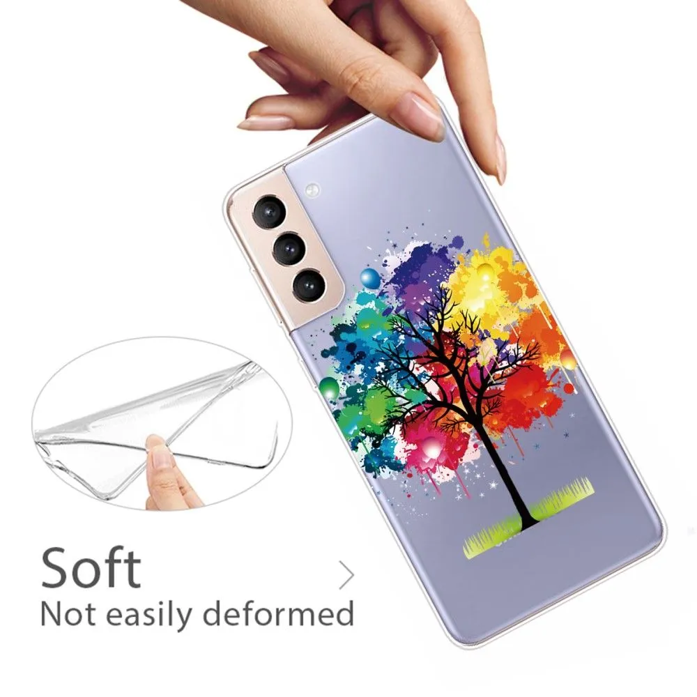 Deco Samsung Galaxy S22 case - Colorful Tree