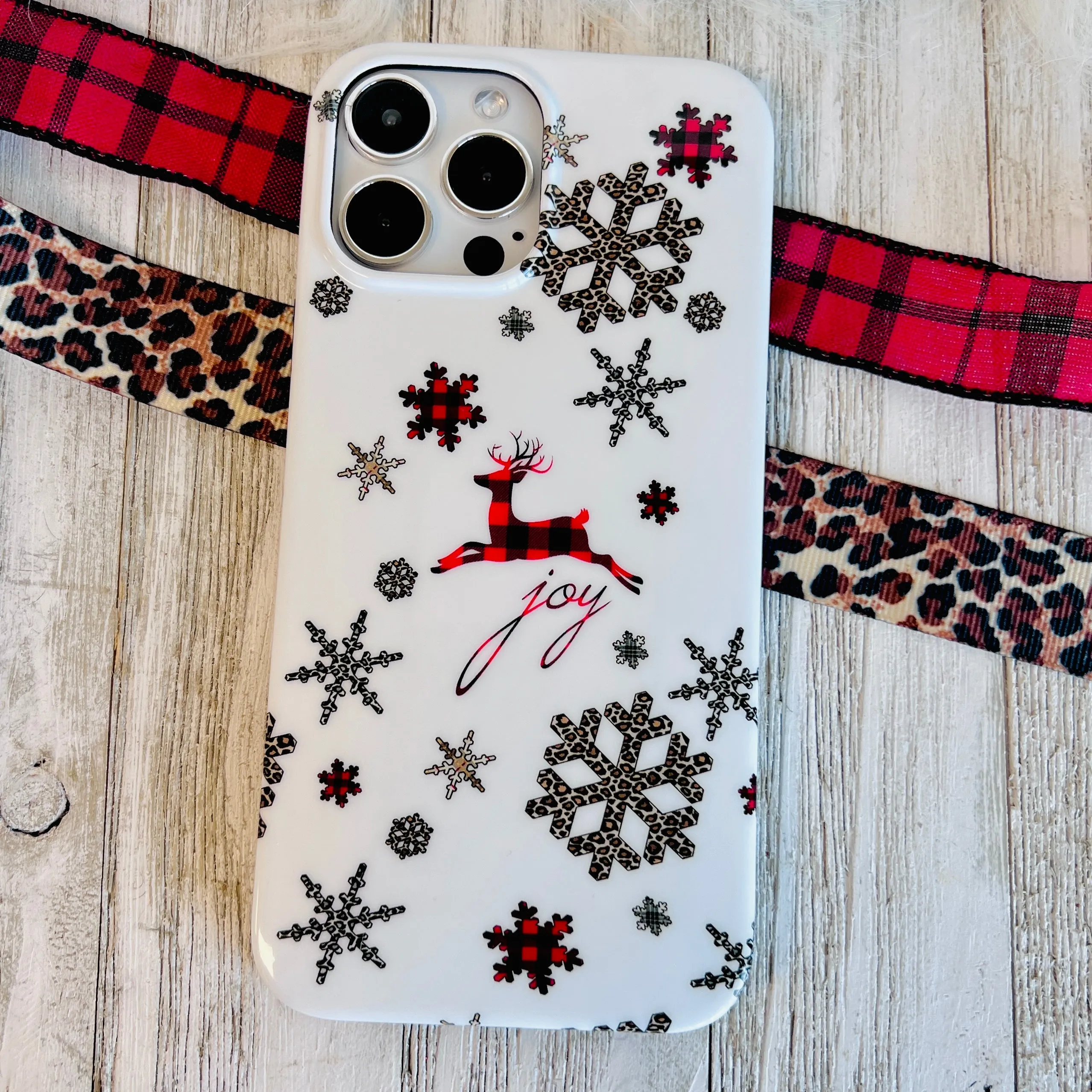 Deer Joy White Phone Case For iPhone