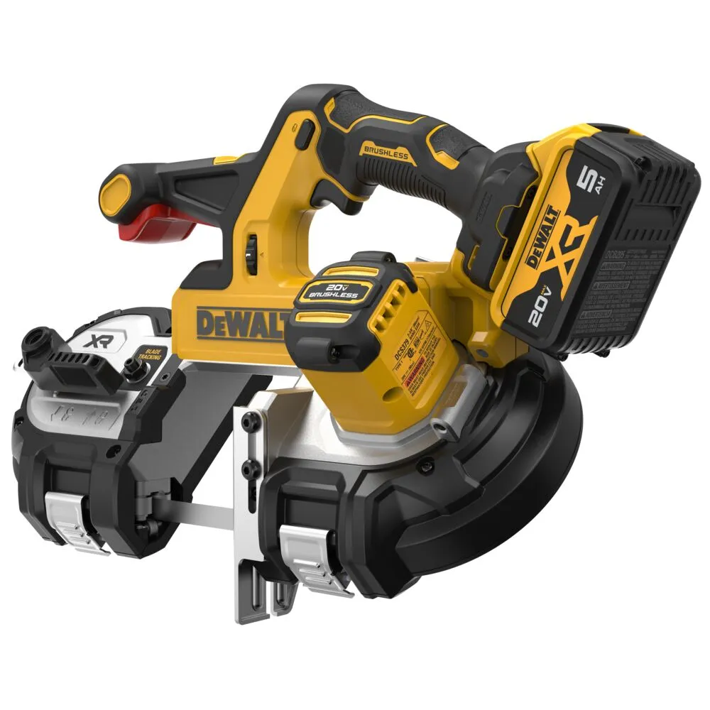 DeWALT DCS379P1 20V Max Brushless Mid-sized Band Saw Double Trigger Kit