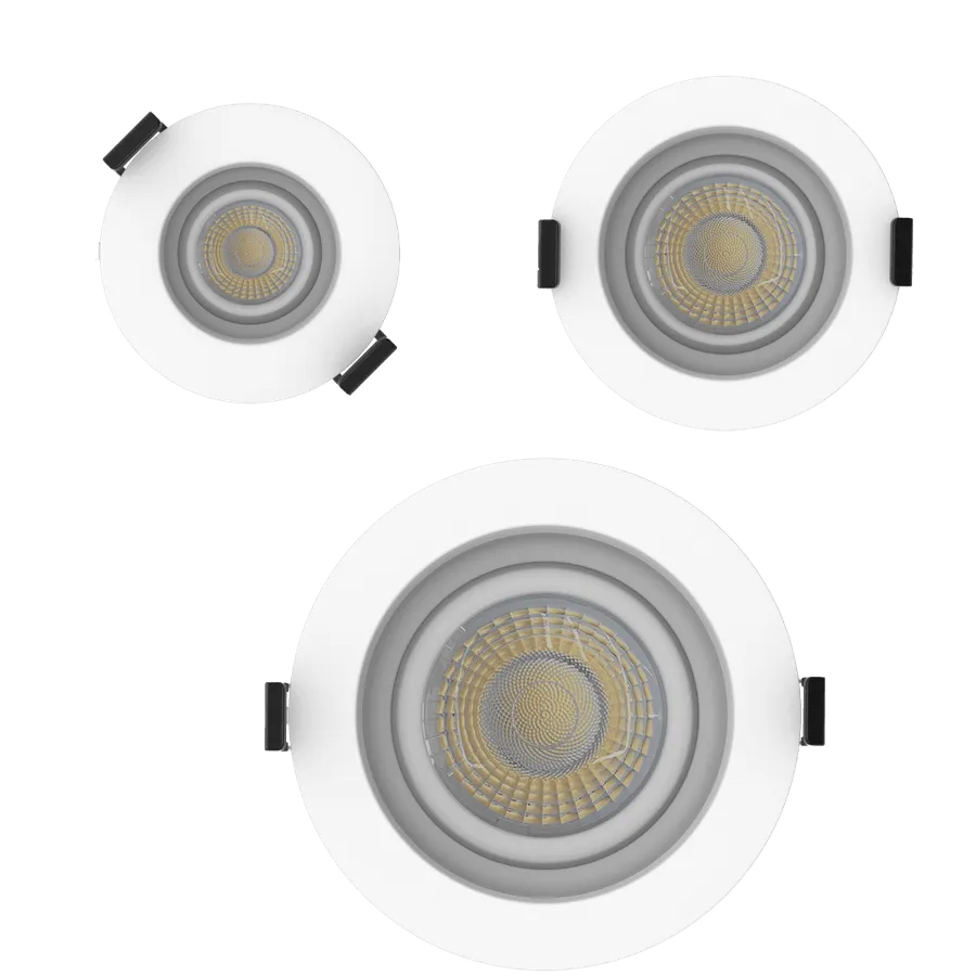 DGR 3in G1 LED Regress Gimbal Downlight